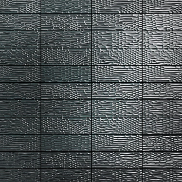 Textured Skin Tile 3D model image 1 