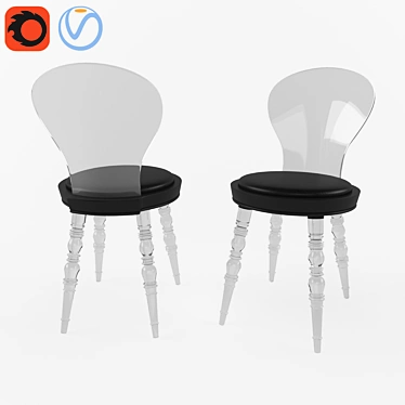 Modern Icicle Chair 

(Translation: Современный стул-ледяной) 3D model image 1 