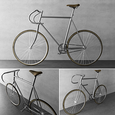 Sleek Corona Bicycle 3D model image 1 