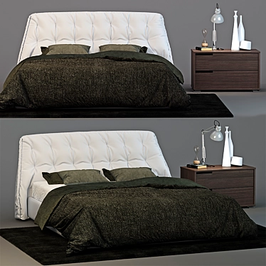 Ultimate Comfort Sumo Bed 3D model image 1 