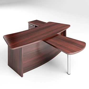 Executive Laminate Table 3D model image 1 