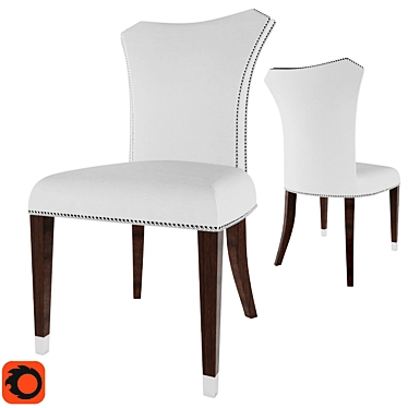 Modern MK Dining Chair 3D model image 1 