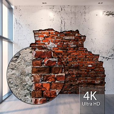 Seamless 4K Brick Texture+Maps 3D model image 1 