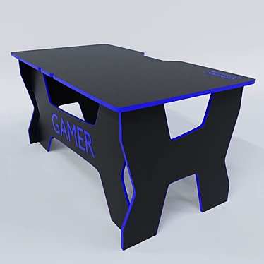 ErgoGamer2: Ultimate Gaming Comfort 3D model image 1 