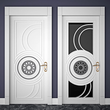 Elegant Entryway Portal 3D model image 1 