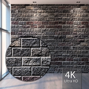 Seamless Stone Texture in 4K 3D model image 1 
