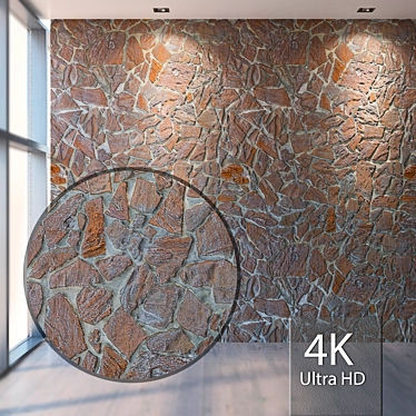 Seamless Stone Texture - 4K Res. 3D model image 1 