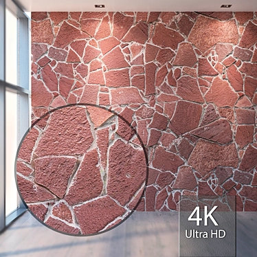 Seamless 4K Stone Texture 3D model image 1 