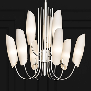 Stunning Stella 9-Light Chandelier 3D model image 1 