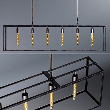 Modern Fillmore Pendant Light: Realistic 3D Model 3D model image 1 