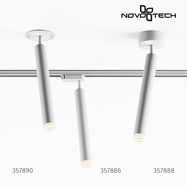 NOVOTECH MODO LED Track Light 3D model image 1 