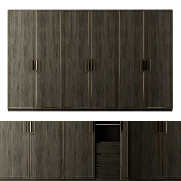 Maronese Step Wardrobe: Organization Perfected 3D model image 1 