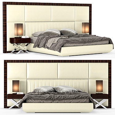 Capital Collection Bed Decor 3D model image 1 