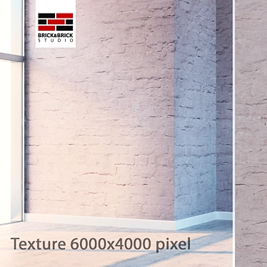 Title: High-detail Seamless Brick Texture 3D model image 1 