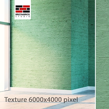 Seamless High Detail Stucco Texture 3D model image 1 