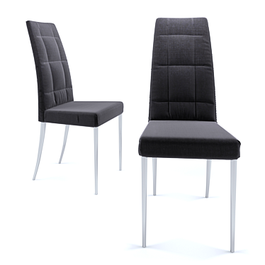 Ivana Chair: Stylish and Durable 3D model image 1 