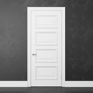 Interroom Door: 2000*800 Size 3D model image 1 