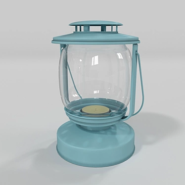 Cozy Candle Lantern 3D model image 1 