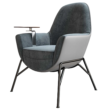 Modern Elegance: S 830 Chair 3D model image 1 