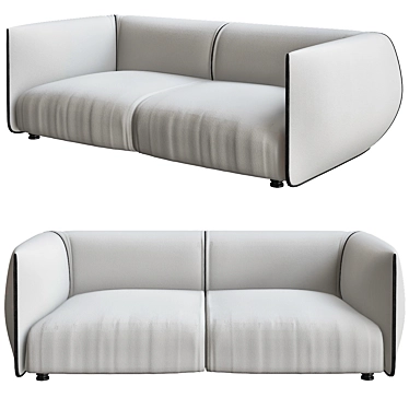 MIA Urban Chic Sofa Collection 3D model image 1 