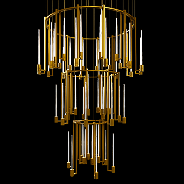 Kaleidoscope Illuminate: PaoloCastelli's Kalì Chandelier 3D model image 1 