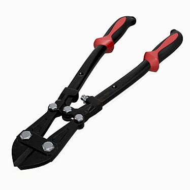 Heavy Duty Bolt Cutter | High-Quality 60cm Tool 3D model image 1 