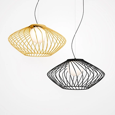 Maytoni Plec: Stylish Adjustable Pendant Light 3D model image 1 