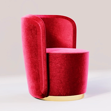 Cozy Comfort Armchair 3D model image 1 