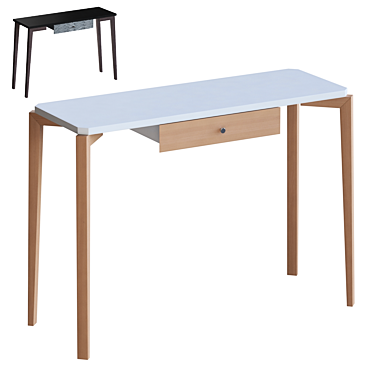 Modern Console Table - Tory Sun 3D model image 1 