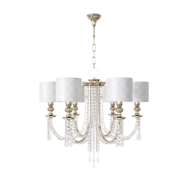 Elegant 6-Light Maytoni Bience Chandelier 3D model image 1 