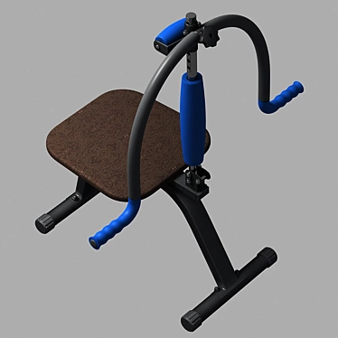 Alignment Ease: Spine Trainer 3D model image 1 
