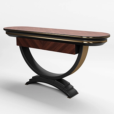 Elegant Oliver Collection Console - Art OL24 3D model image 1 