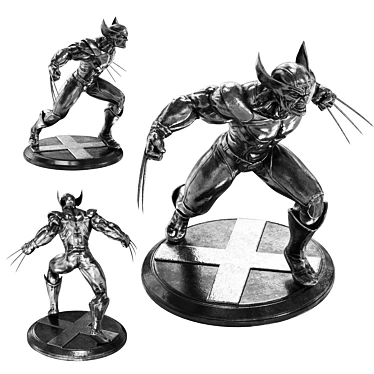 Mighty Wolverine Duel Pack 3D model image 1 