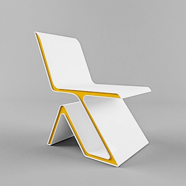 Elegant Shiven 2 Chair by Varsa 3D model image 1 