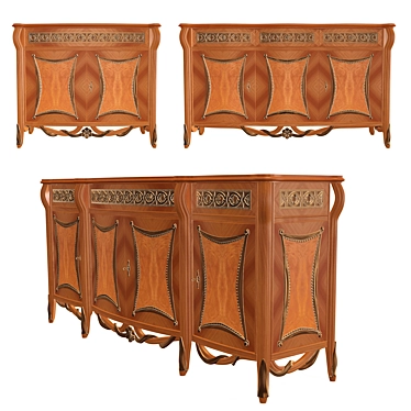 Rampoldi Opera Sideboards: Italian Craftsmanship & Elegance 3D model image 1 