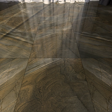 Luxury Marble Floor Tiles 3D model image 1 