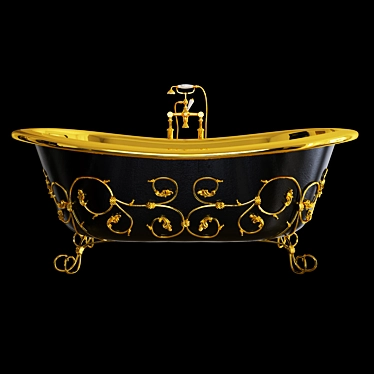 3D Bathroom Model - High Quality Design 3D model image 1 