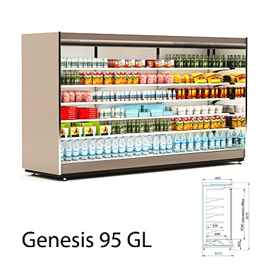 Mountain Slide Genesis 95 GL 3D model image 1 