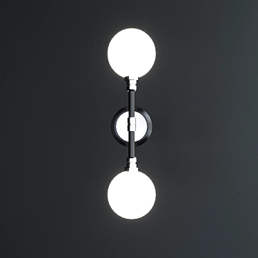 Andromeda B4822 Pendant Light 3D model image 1 