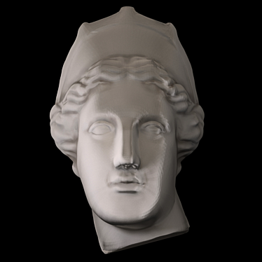 Elegant Venus Capua Wall Sculpture 3D model image 1 