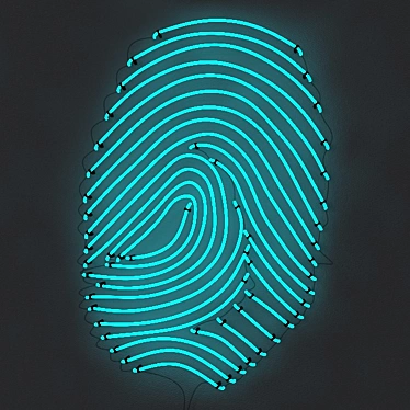 GlowPrint: Illuminated Fingerprint Fun 3D model image 1 