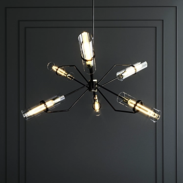 Troy Lighting Raef F6318 Pendant 3D model image 1 