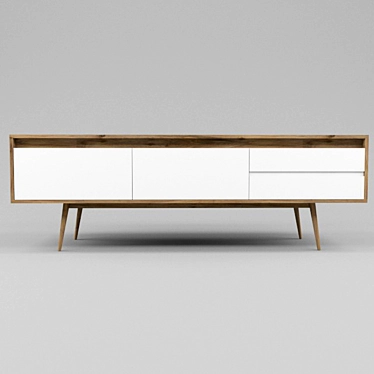 Modern TV Stand | 210x60x75 3D model image 1 