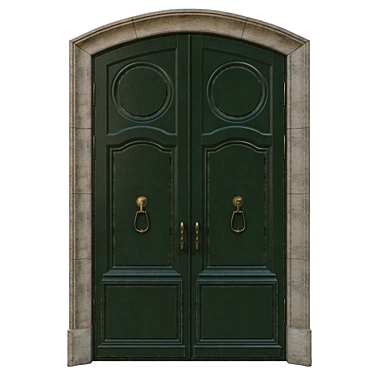 Classic Swing Door 1600*2750 3D model image 1 