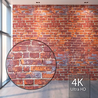 Seamless Brick Texture - 4K 3D model image 1 