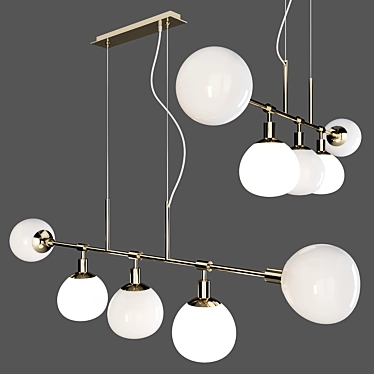 Maytoni Erich Pendant Lamp (MOD221-PL-05-G) 3D model image 1 