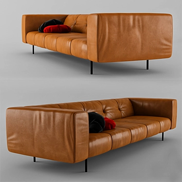 Elegant Erei Sofa: Luxury in Every Detail 3D model image 1 