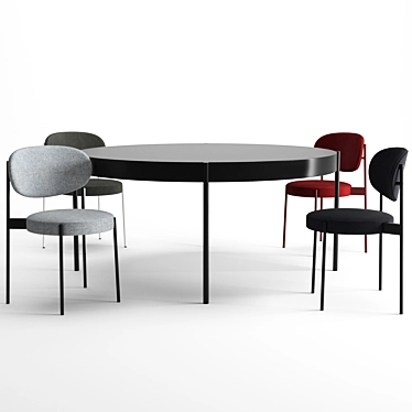 Versatile 430 Chair & Table 3D model image 1 