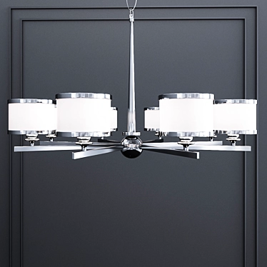 Luxury Basking Ridge Pendant Light 3D model image 1 