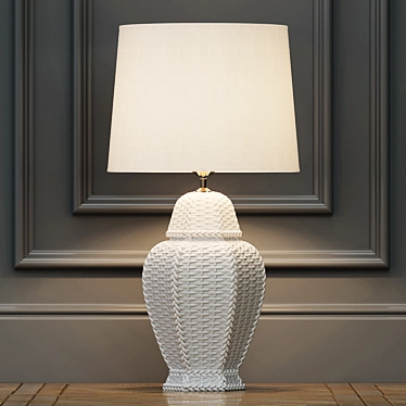 Elegant Eichholtz Tessere Table Lamp 3D model image 1 